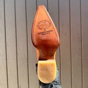 Carreta | Shoes | 63 Orange Crocodile Imitation Tail Western  display picture 2